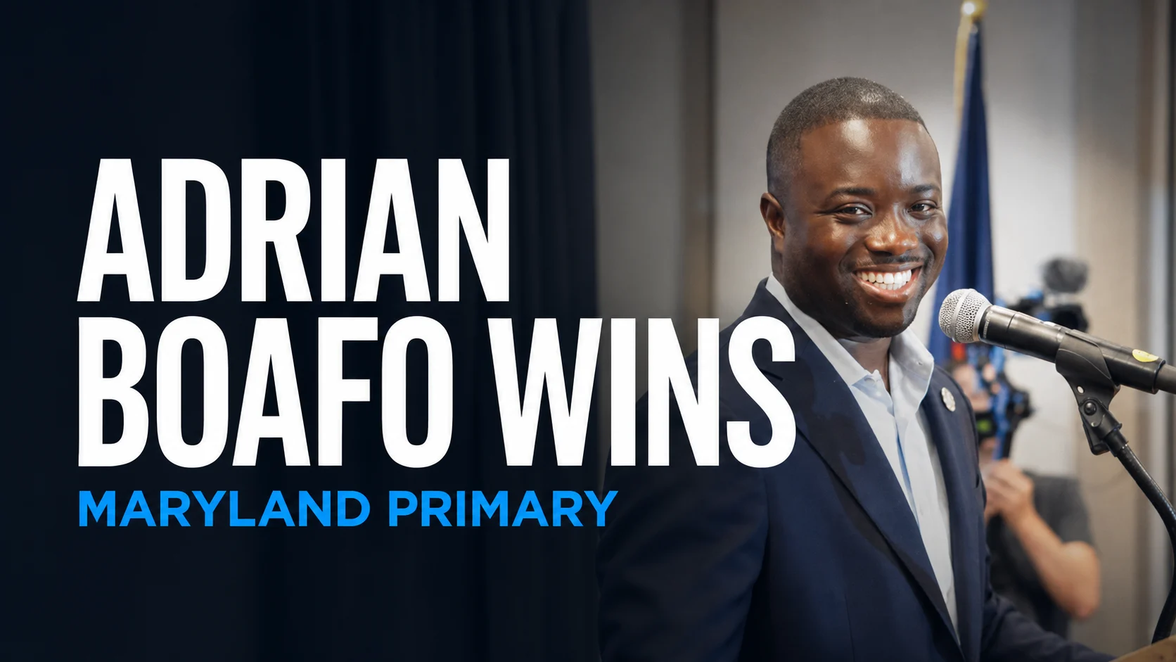 Adrian Boafo Wins Maryland House Primary After $11 Million Outside Spending Blitz