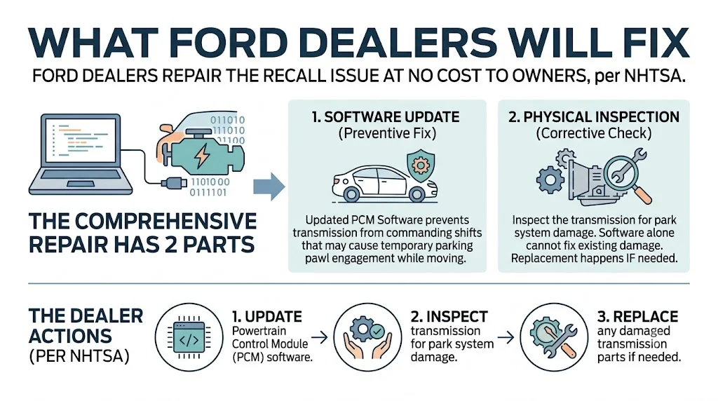 What Ford Dealers Will Fix? | Ford Transmission Park Issue