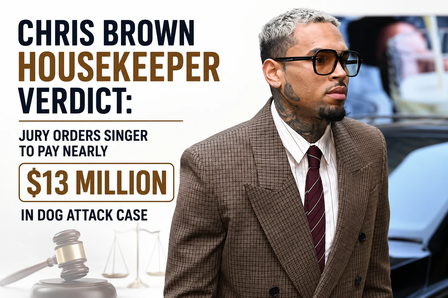 Chris Brown Housekeeper Verdict: Jury Orders Singer To Pay Nearly $13 Million In Dog Attack Case
